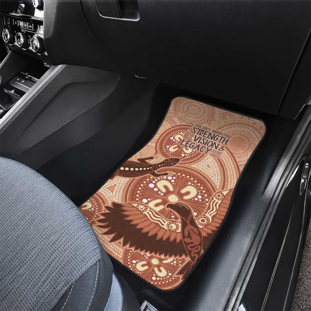NAIDOC 2025 Strength Vision & Legacy Car Mats Future Dreaming - Taupe