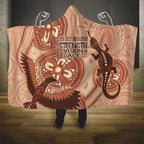 NAIDOC 2025 Strength Vision & Legacy Hooded Blanket Future Dreaming - Taupe