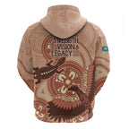 NAIDOC 2025 Strength Vision & Legacy Hoodie Future Dreaming - Taupe