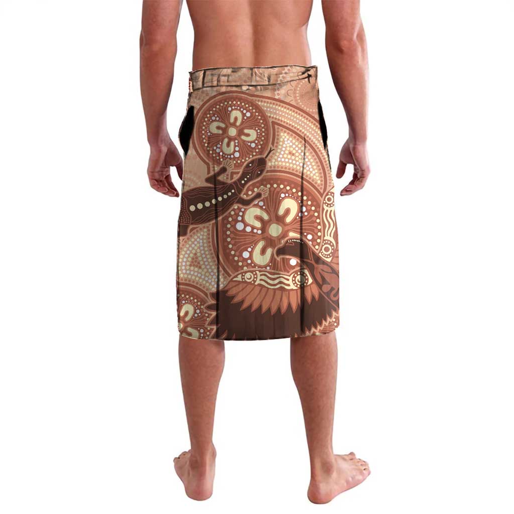NAIDOC 2025 Strength Vision & Legacy Lavalava Future Dreaming - Taupe