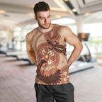 NAIDOC 2025 Strength Vision & Legacy Men Tank Top Future Dreaming - Taupe