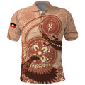 NAIDOC 2025 Strength Vision & Legacy Polo Shirt Future Dreaming - Taupe
