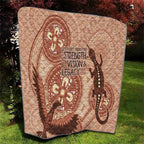 NAIDOC 2025 Strength Vision & Legacy Quilt Future Dreaming - Taupe