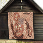 NAIDOC 2025 Strength Vision & Legacy Quilt Future Dreaming - Taupe