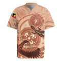 NAIDOC 2025 Strength Vision & Legacy Rugby Jersey Future Dreaming - Taupe