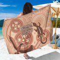 NAIDOC 2025 Strength Vision & Legacy Sarong Future Dreaming - Taupe