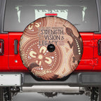 NAIDOC 2025 Strength Vision & Legacy Spare Tire Cover Future Dreaming - Taupe