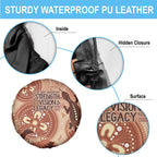 NAIDOC 2025 Strength Vision & Legacy Spare Tire Cover Future Dreaming - Taupe