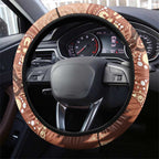 NAIDOC 2025 Strength Vision & Legacy Steering Wheel Cover Future Dreaming - Taupe