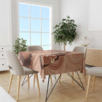 NAIDOC 2025 Strength Vision & Legacy Tablecloth Future Dreaming - Taupe