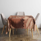 NAIDOC 2025 Strength Vision & Legacy Tablecloth Future Dreaming - Taupe