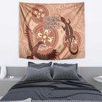 NAIDOC 2025 Strength Vision & Legacy Tapestry Future Dreaming - Taupe