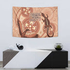 NAIDOC 2025 Strength Vision & Legacy Tapestry Future Dreaming - Taupe