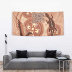 NAIDOC 2025 Strength Vision & Legacy Tapestry Future Dreaming - Taupe