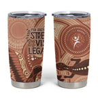 NAIDOC 2025 Strength Vision & Legacy Tumbler Cup Future Dreaming - Taupe