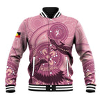 NAIDOC 2025 Strength Vision & Legacy Baseball Jacket Future Dreaming - Coral