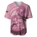 NAIDOC 2025 Strength Vision & Legacy Baseball Jersey Future Dreaming - Coral