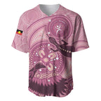NAIDOC 2025 Strength Vision & Legacy Baseball Jersey Future Dreaming - Coral