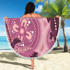 NAIDOC 2025 Strength Vision & Legacy Beach Blanket Future Dreaming - Coral
