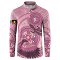 NAIDOC 2025 Strength Vision & Legacy Button Sweatshirt Future Dreaming - Coral