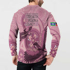 NAIDOC 2025 Strength Vision & Legacy Button Sweatshirt Future Dreaming - Coral