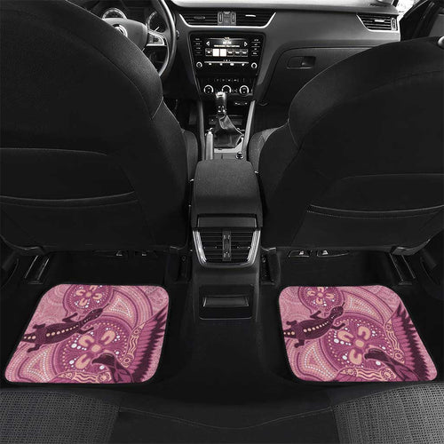 NAIDOC 2025 Strength Vision & Legacy Car Mats Future Dreaming - Coral