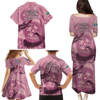 NAIDOC 2025 Strength Vision & Legacy Family Matching Puletasi and Hawaiian Shirt Future Dreaming - Coral