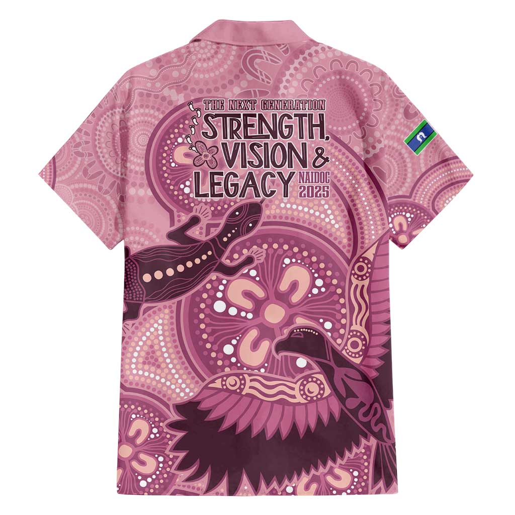 NAIDOC 2025 Strength Vision & Legacy Family Matching Puletasi and Hawaiian Shirt Future Dreaming - Coral