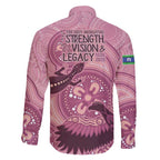 NAIDOC 2025 Strength Vision & Legacy Family Matching Puletasi and Hawaiian Shirt Future Dreaming - Coral