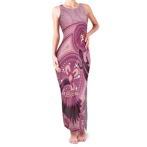 NAIDOC 2025 Strength Vision & Legacy Family Matching Tank Maxi Dress and Hawaiian Shirt Future Dreaming - Coral