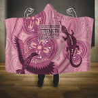 NAIDOC 2025 Strength Vision & Legacy Hooded Blanket Future Dreaming - Coral