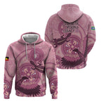 NAIDOC 2025 Strength Vision & Legacy Hoodie Future Dreaming - Coral