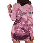 NAIDOC 2025 Strength Vision & Legacy Hoodie Dress Future Dreaming - Coral
