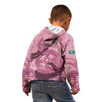 NAIDOC 2025 Strength Vision & Legacy Kid Hoodie Future Dreaming - Coral