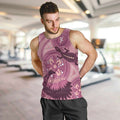 NAIDOC 2025 Strength Vision & Legacy Men Tank Top Future Dreaming - Coral