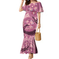 NAIDOC 2025 Strength Vision & Legacy Mermaid Dress Future Dreaming - Coral