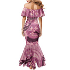 NAIDOC 2025 Strength Vision & Legacy Mermaid Dress Future Dreaming - Coral