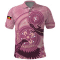NAIDOC 2025 Strength Vision & Legacy Polo Shirt Future Dreaming - Coral