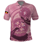 NAIDOC 2025 Strength Vision & Legacy Polo Shirt Future Dreaming - Coral