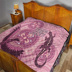 NAIDOC 2025 Strength Vision & Legacy Quilt Future Dreaming - Coral