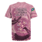 NAIDOC 2025 Strength Vision & Legacy Rugby Jersey Future Dreaming - Coral