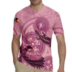 NAIDOC 2025 Strength Vision & Legacy Rugby Jersey Future Dreaming - Coral