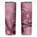 NAIDOC 2025 Strength Vision & Legacy Skinny Tumbler Future Dreaming - Coral