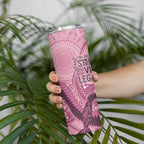 NAIDOC 2025 Strength Vision & Legacy Skinny Tumbler Future Dreaming - Coral