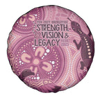 NAIDOC 2025 Strength Vision & Legacy Spare Tire Cover Future Dreaming - Coral