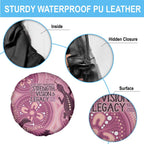 NAIDOC 2025 Strength Vision & Legacy Spare Tire Cover Future Dreaming - Coral