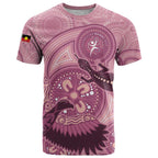 NAIDOC 2025 Strength Vision & Legacy T Shirt Future Dreaming - Coral