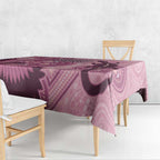 NAIDOC 2025 Strength Vision & Legacy Tablecloth Future Dreaming - Coral