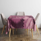 NAIDOC 2025 Strength Vision & Legacy Tablecloth Future Dreaming - Coral