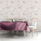 NAIDOC 2025 Strength Vision & Legacy Tablecloth Future Dreaming - Coral